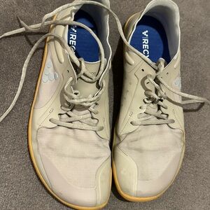 Vivo barefoot Cream and Yellow Athletic Shoes Minimalist Design